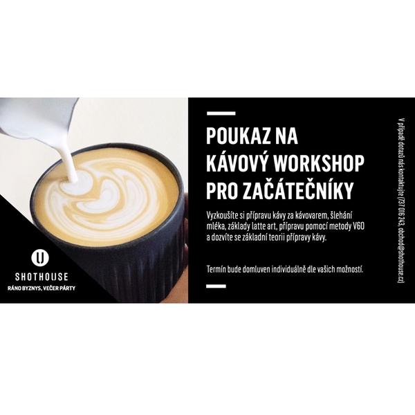 Kávový workshop - voucher